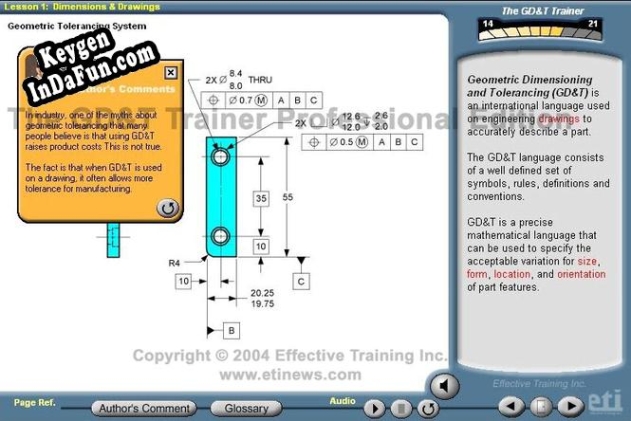 The GD&T Trainer: Professional Edition key generator