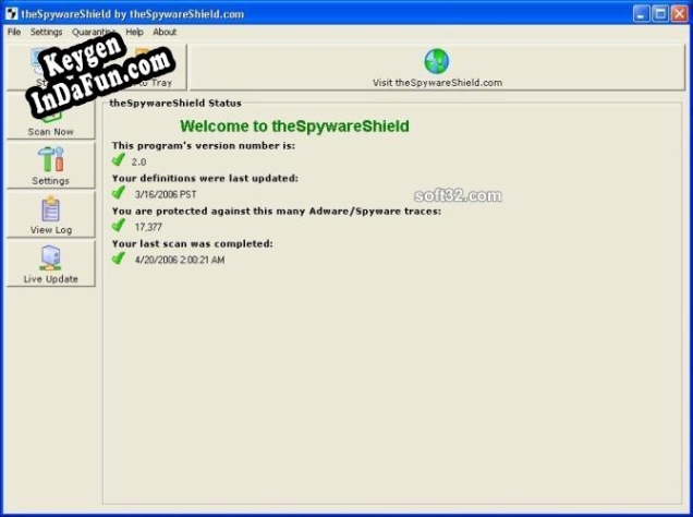 theSpywareShield AntiSpyware activation key
