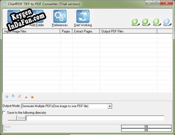 Free key for Tiff to PDF Converter Command Line
