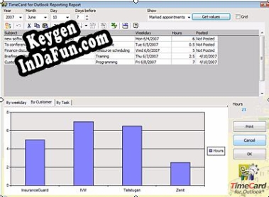 TimeCard Key generator