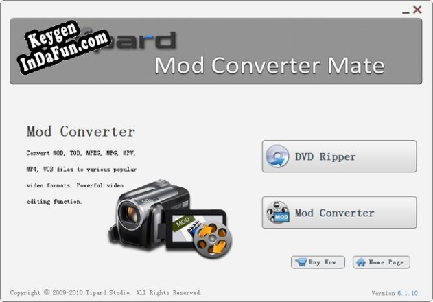 Tipard Mod Converter Mate serial number generator