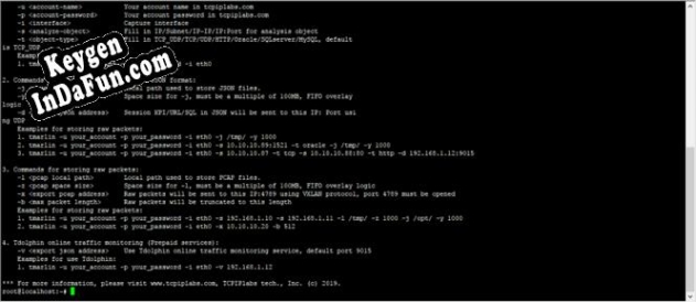 Registration key for the program Tmarlin Super Traffic Tool