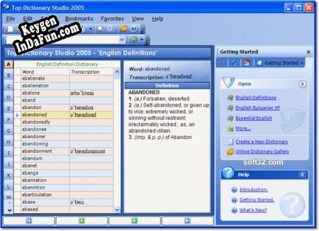 Top Dictionary 2005: English-Spanish Edition Key generator
