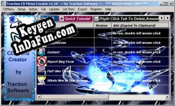 Key for Traction CD Menu Creator