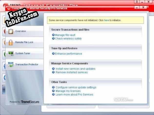 Key generator for Trend Micro Internet Security Pro
