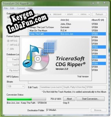 TriceraSoft CDG Ripper serial number generator