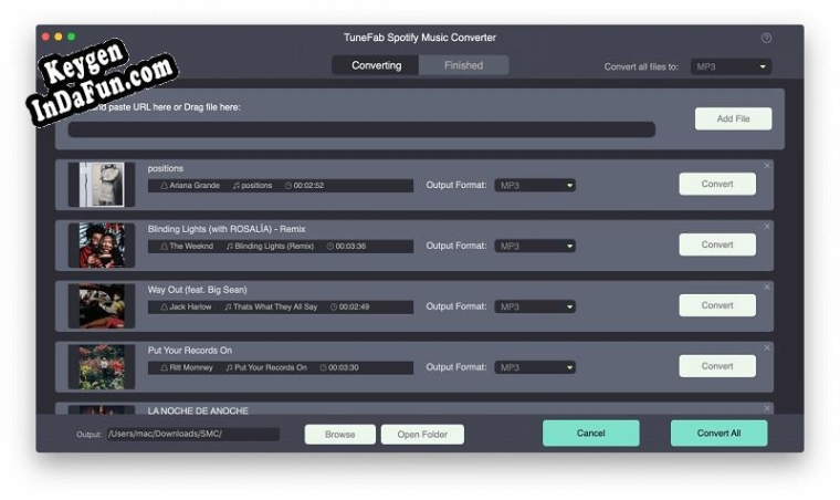 TuneFab Spotify Music Converter for Mac serial number generator