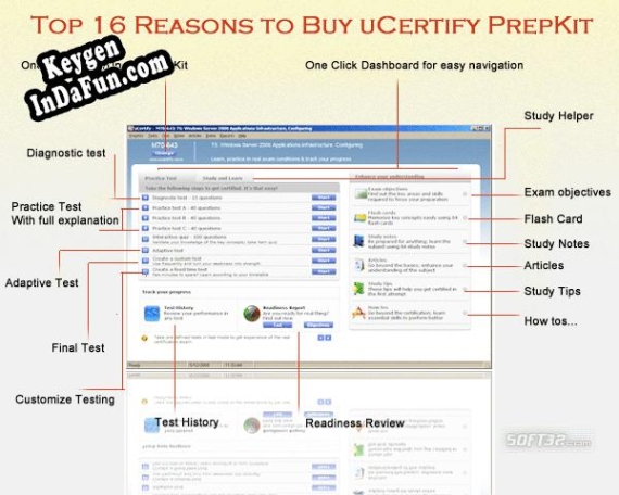 Key generator for uCertify CISSP CISSP practice test