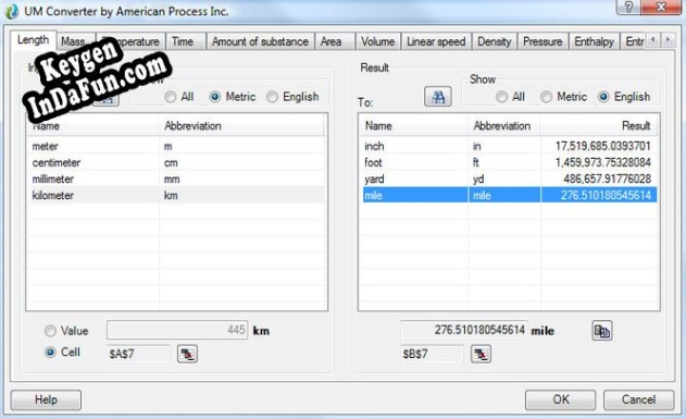 UM Converter Key generator