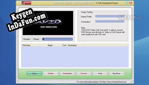 USAsoft DVD Video XviD Converter serial number generator