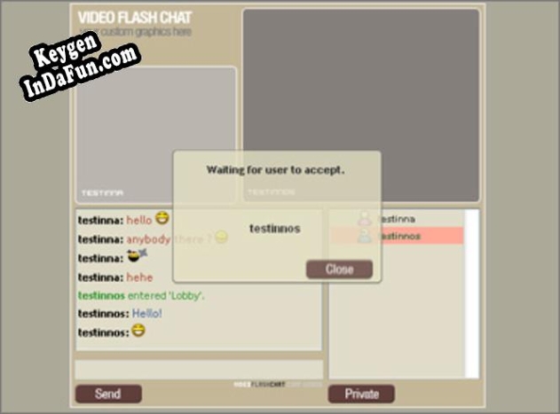 Key for Video Flash Chat - Videochat Software