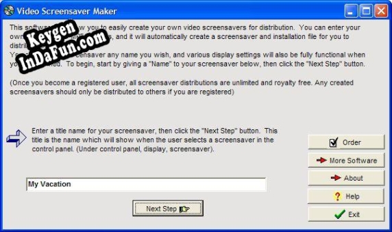 Video Screensaver Maker key free