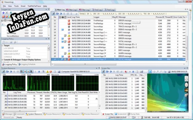 Key generator (keygen) ViewonLog for Visual Studio 2005