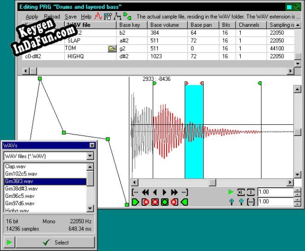 Virtual Sampler SDK key generator