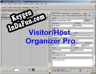 Visitor/Host Organizer Pro key free