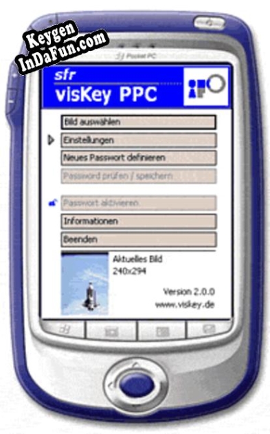 Registration key for the program visKey PPC Upgrade 1.x to 3.0