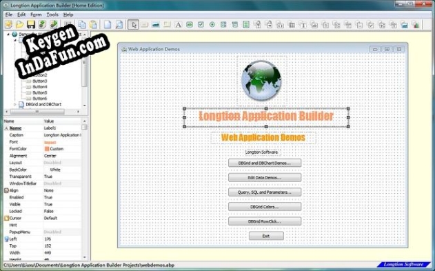 Web Application Software Key generator