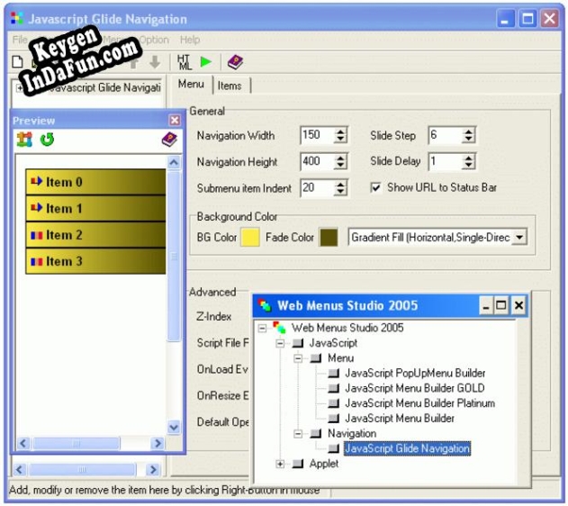 Web Menus Studio 2005 activation key
