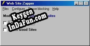 Activation key for Web Site Zapper