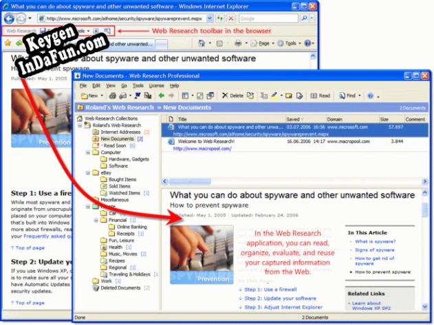 WebResearch Professional Key generator