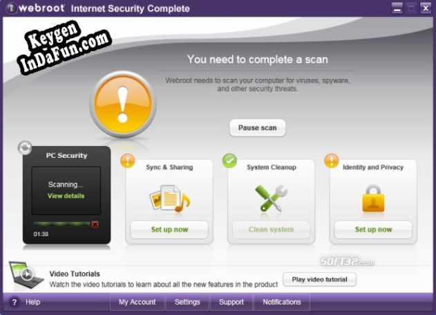 Free key for Webroot Internet Security Complete