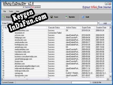 Whois Extractor key generator