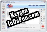 Key generator (keygen) WinTools.net Ultimate