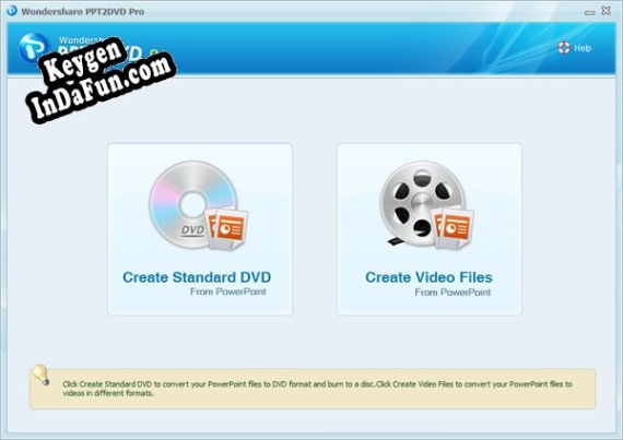 Wondershare PPT2DVD Pro serial number generator