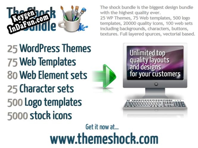 WordPress Themes The shock bundle Key generator