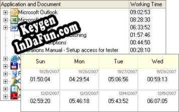 Work Time Tracking activation key