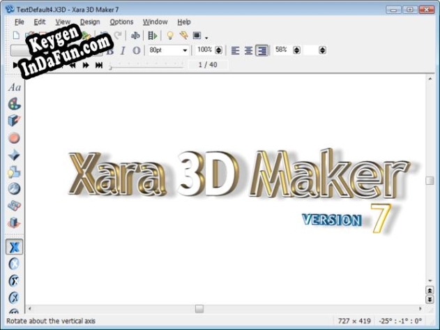 Key generator (keygen) Xara 3D