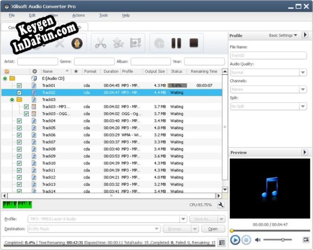Xilisoft Audio Converter Pro key generator