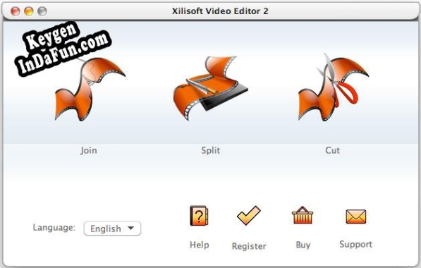 Free key for Xilisoft Video Editor for Mac