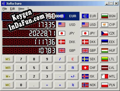 Xofia Euro serial number generator