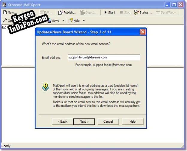 Free key for Xtreeme MailXpert Standard Edition