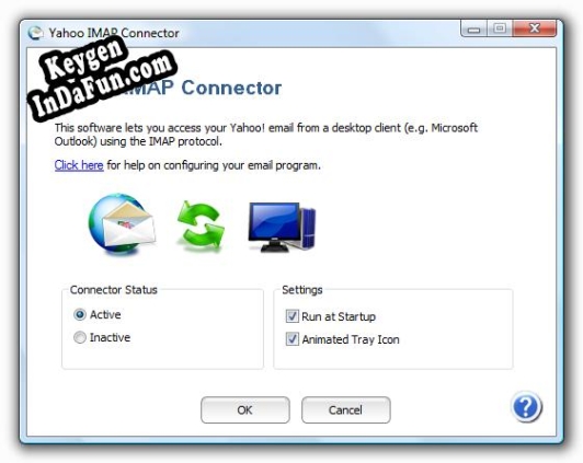 Registration key for the program Yahoo IMAP Connector