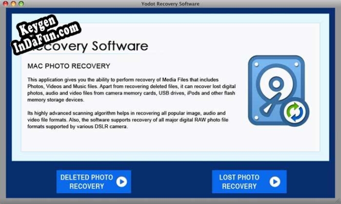 Key for Yodot Mac Photo Recovery