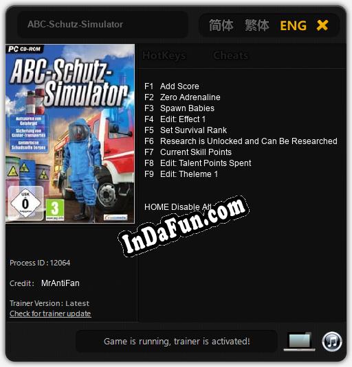 Trainer for ABC-Schutz-Simulator [v1.0.2]