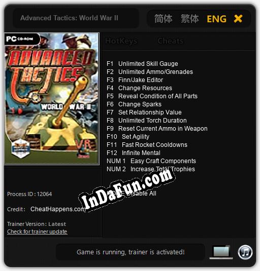Advanced Tactics: World War II: Trainer +14 [v1.7]