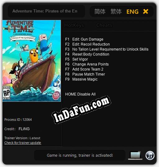 Adventure Time: Pirates of the Enchiridion: TRAINER AND CHEATS (V1.0.64)