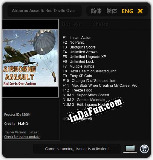 Airborne Assault: Red Devils Over Arnhem: Trainer +15 [v1.6]