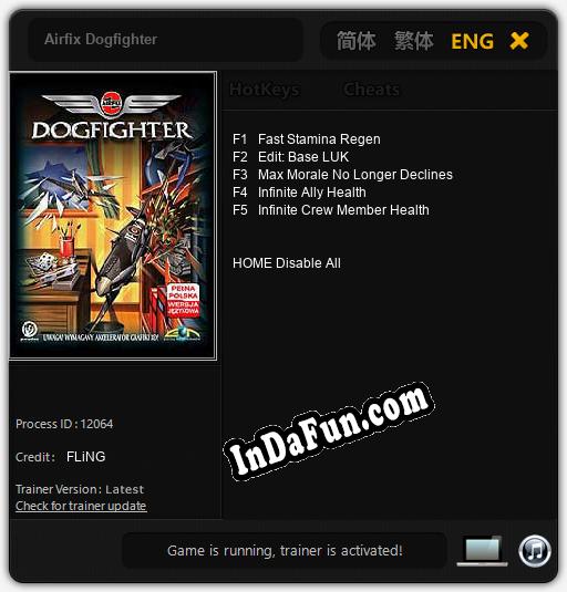 Airfix Dogfighter: TRAINER AND CHEATS (V1.0.49)