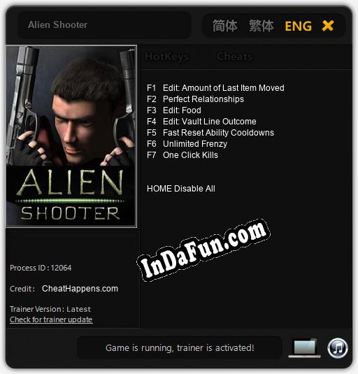 Alien Shooter: Cheats, Trainer +7 [CheatHappens.com]