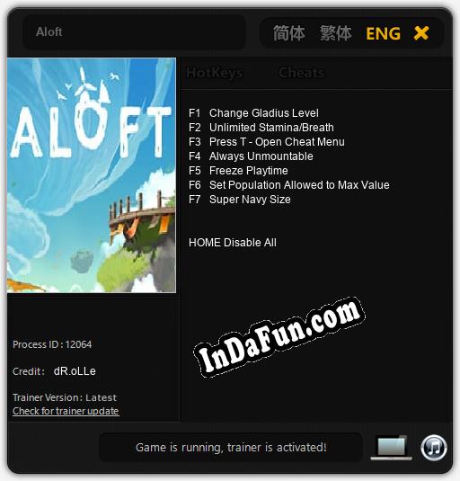 Aloft: Trainer +7 [v1.6]