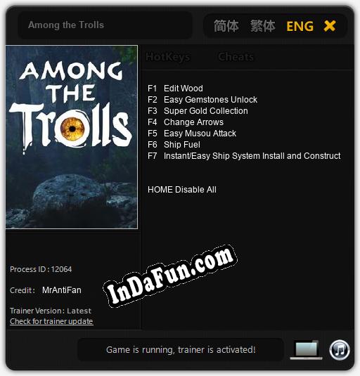 Among the Trolls: TRAINER AND CHEATS (V1.0.85)