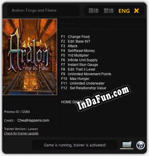 Aralon: Forge and Flame: Trainer +12 [v1.9]