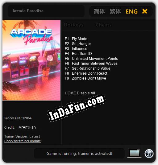 Arcade Paradise: TRAINER AND CHEATS (V1.0.54)