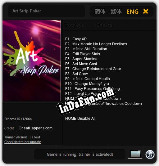 Trainer for Art Strip Poker [v1.0.1]