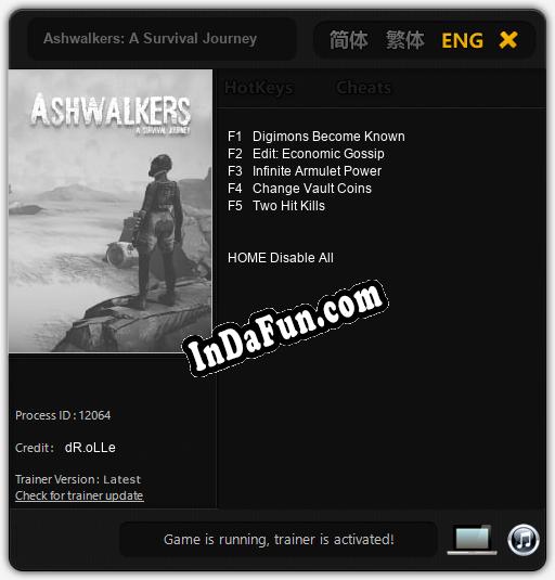 Ashwalkers: A Survival Journey: Cheats, Trainer +5 [dR.oLLe]