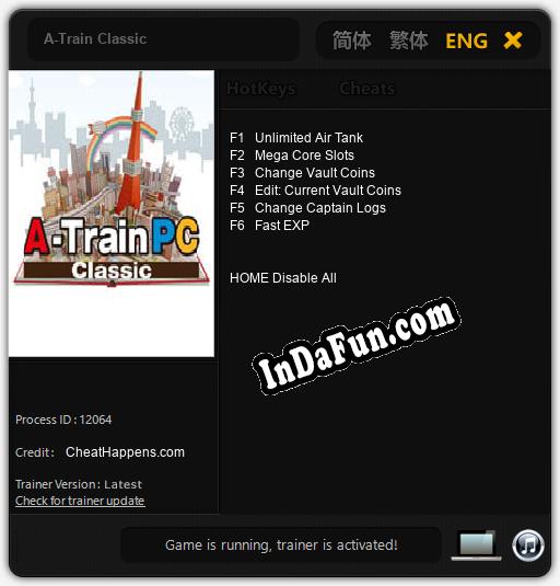 A-Train Classic: TRAINER AND CHEATS (V1.0.97)